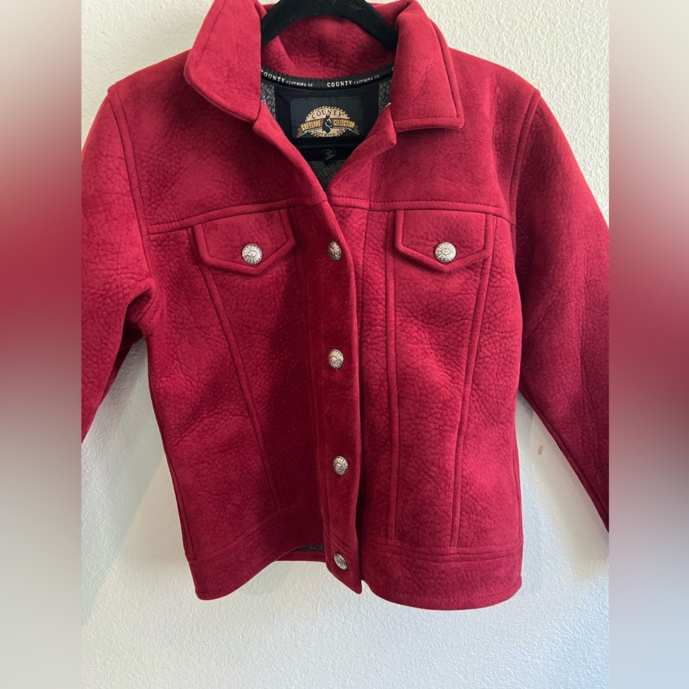 Country Clothing‎ Co. Cheyenne Collection Western Faux Suede Jacket